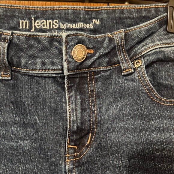 Dark Blue Women's bootcut Jeans - Picture 2 of 7